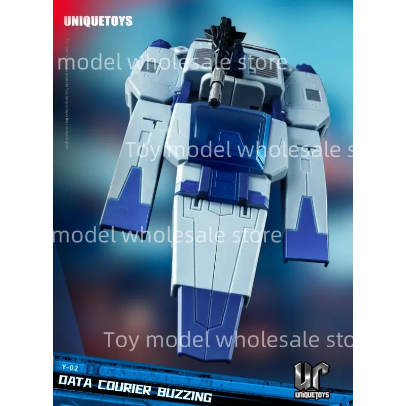 Unikalne Zabawki UT Y-02 Y02 Transformacja Blurr DATA COURIER BUZZING Model Kolekcja Figurka Akcji
