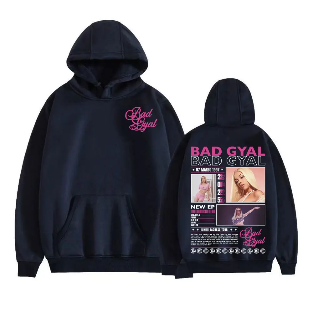بيكيني باد جيال جولة سيئة 2025 جرافيك هوديس الرجال النساء موضة الجمالية بلوزات الخريف/الشتاء الراحة هوديي البلوفرات #2