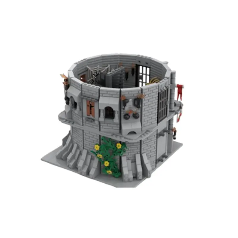 Spot MOC-39687 2283pcs Castello Torre FAI DA TE Piccole Particelle di Montaggio Building Blocks Giocattolo Educativo Modello Regalo Set Ornamenti