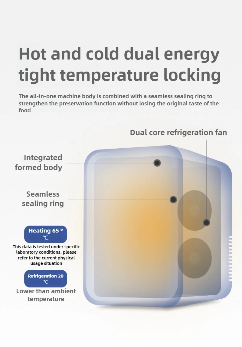 휴대용 자동차 냉장고 8L 미니 소형 기숙사는 자동차 및 가정용 이중 목적 반도체 냉동 냉장고를 사용할 수 있습니다