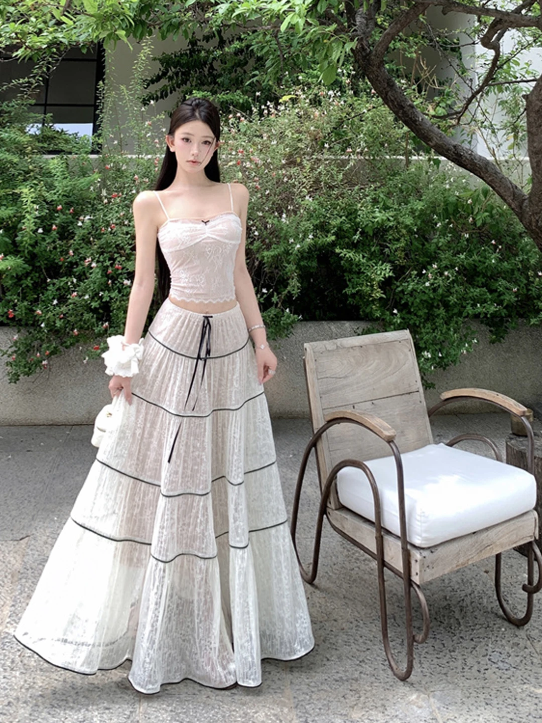 

Комплект юбки Pure Desire Lace Me f, женский костюм из двух предметов, сексуальный костюм Fre Milk Sweet Aosphere Sensation, летний ансамбль Faion