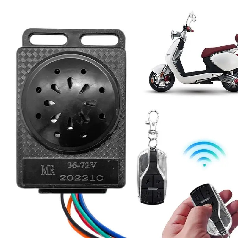 Anti Theft Bike Alarm Motorcycle Anti-Theft Security Burglar Alarm System Electric Scooter Anti Theft Device Anti-Theft