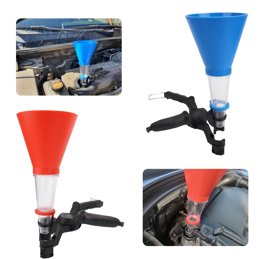 

Universal Non-leakage Design Adjustable Gasoline Special Funnel Car Engine Oil Funnel Fuel Add Funnel Tools