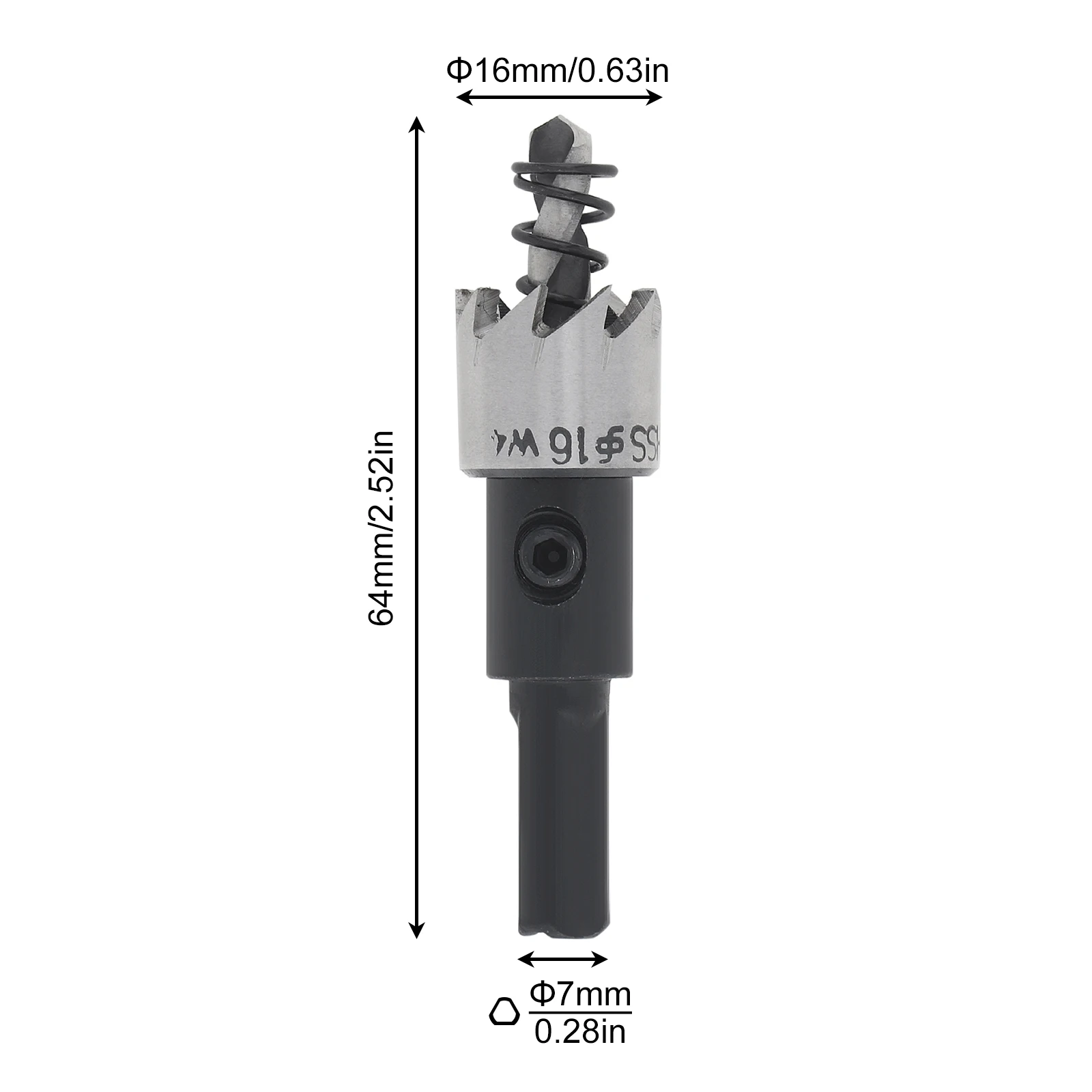 2ks 16mm/0.63inch 200 stupňů dveře diváka kukátko vrtačka kousek sada záruka peek peep děr pro 1.57inch na 2.56inch dveře