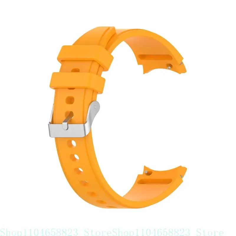 GalaxyWatch 4 클래식 손목 스트랩 팔찌 교체 용 실리콘 밴드 방수 땀 방지 내구성 벨트