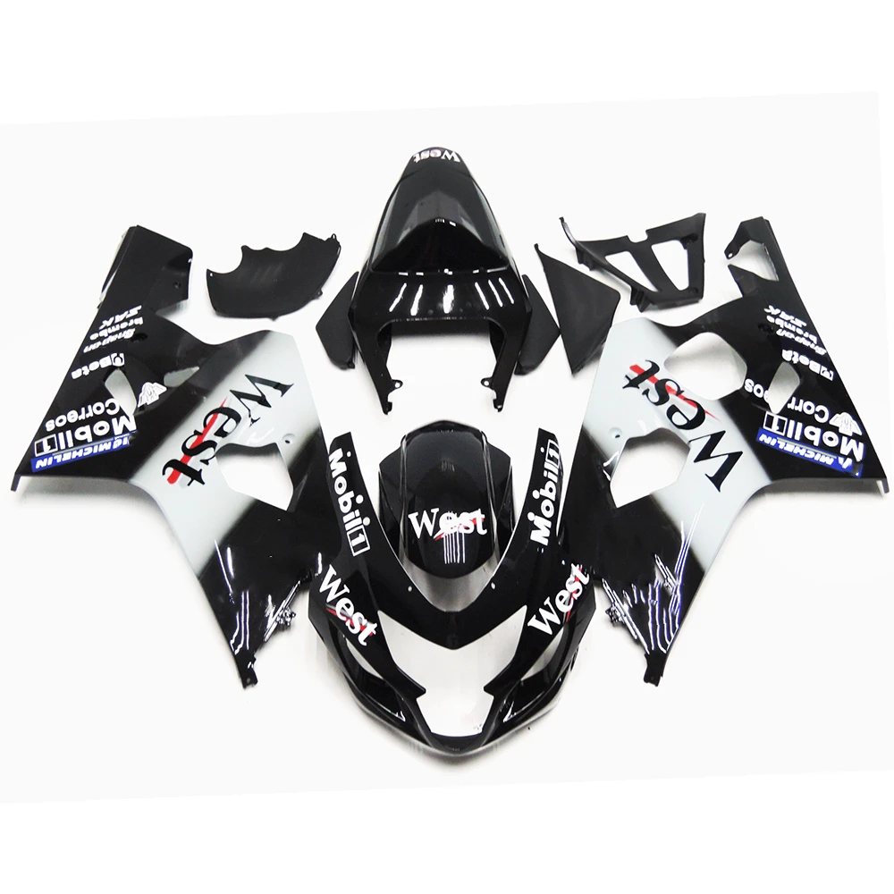 Motorcycle Bodywork Set for Suzuki GSXR600 GSXR750 K4 K5 2004 2005 Injection ABS Plastics Full Fairings Kit Mold Accessories