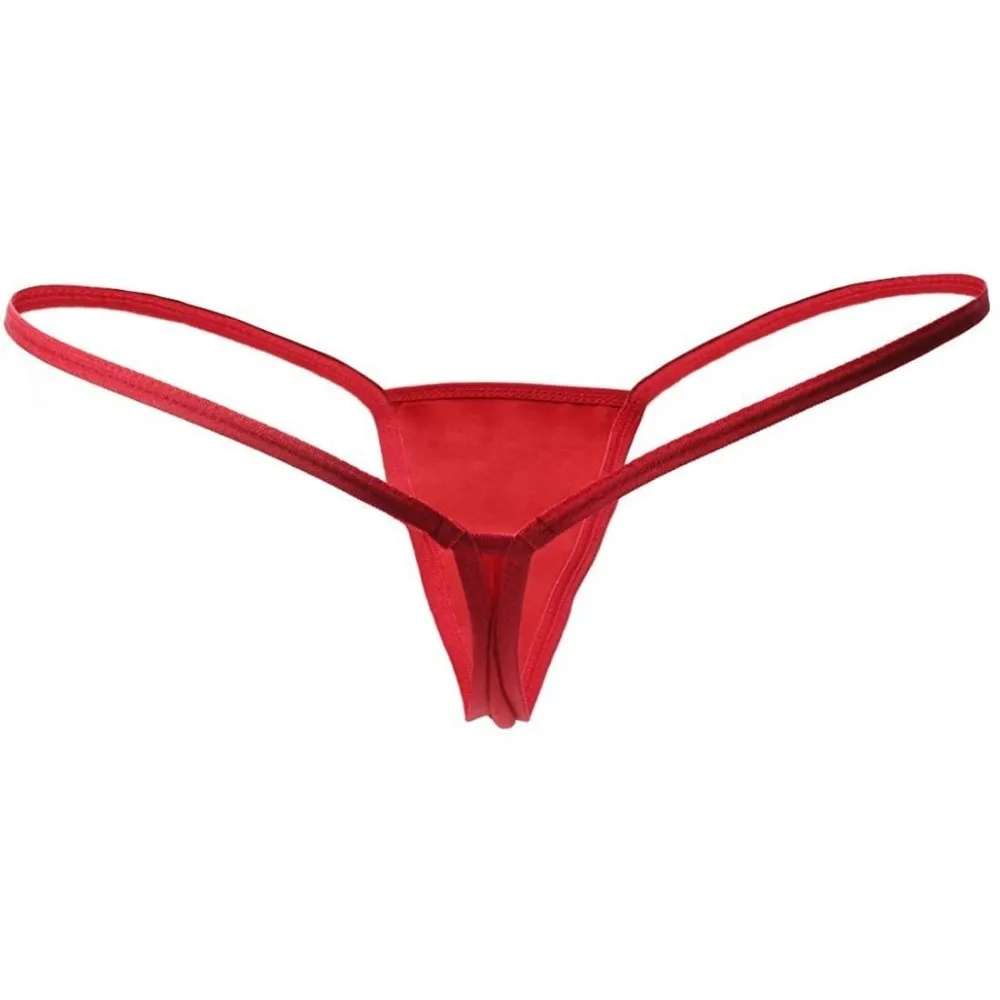 Lingerie Seamless Women Thongs Low Waist Underwear T-back Briefs Thin Belt Summer T Panties Girl