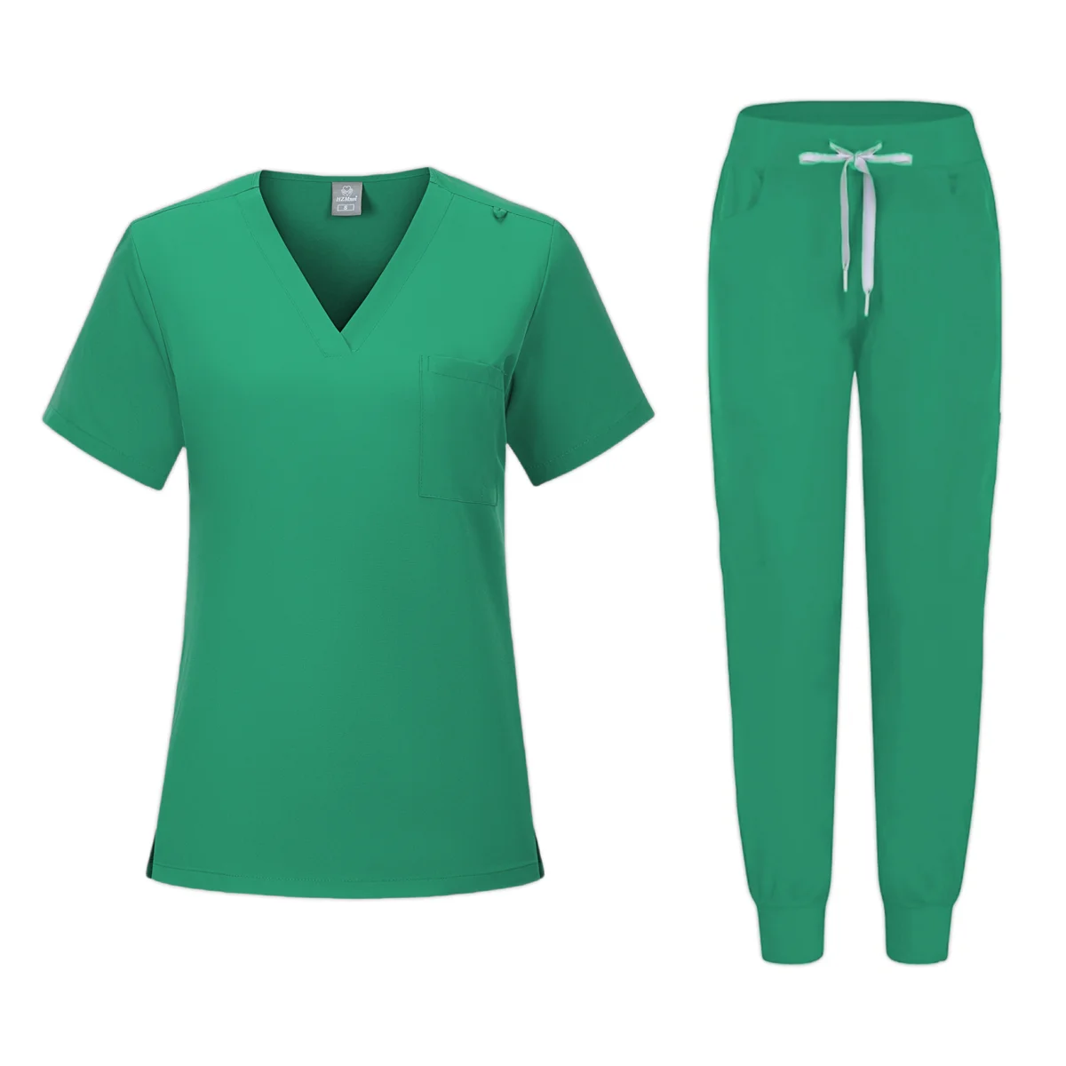 Fabbrica di vendita calda diretta con accessori per infermiere tascabili uniforme medica Set di Scrub per donna Scrub per animali domestici da donna