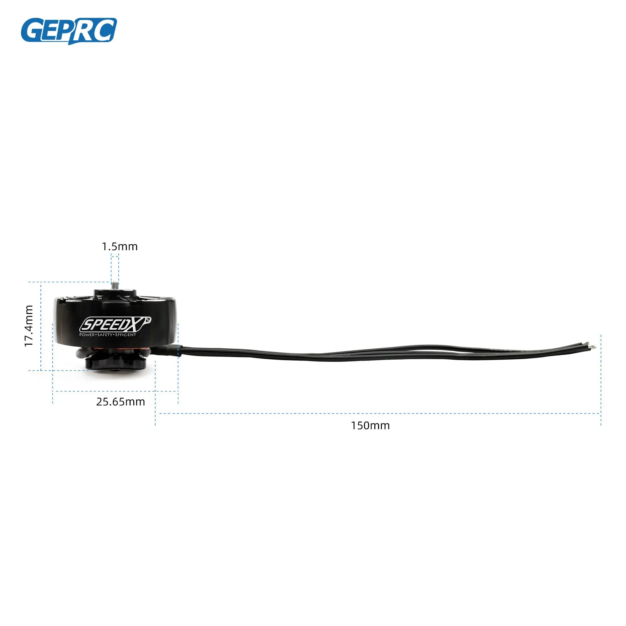 GEPRC-SPEEDX2 Motor Adequado Cinelog35 Série Drone, DIY RC FPV Quadcopter, Freestyle Drone Acessórios, 2105,5, 2650KV, 3450KV