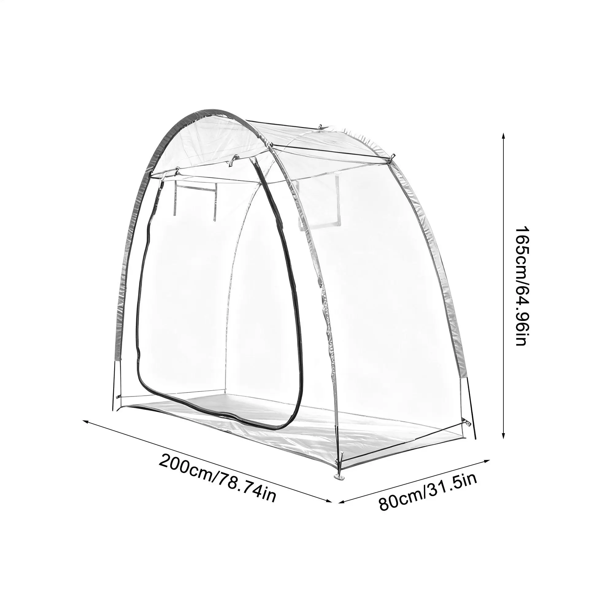 يغطي حماية الصقيع النباتي نبات الشتاء درع خيمة شجرة تجميد حماية خيمة للسياج في الهواء الطلق حديقة المناظر الطبيعية مزرعة #6