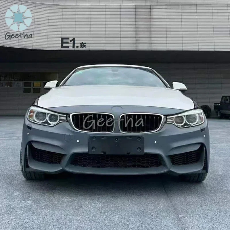 

2013-2019 year 4 series F32 F33 F36 upgrade to M4 body kit front rear bumper accessories for bmw 4 series