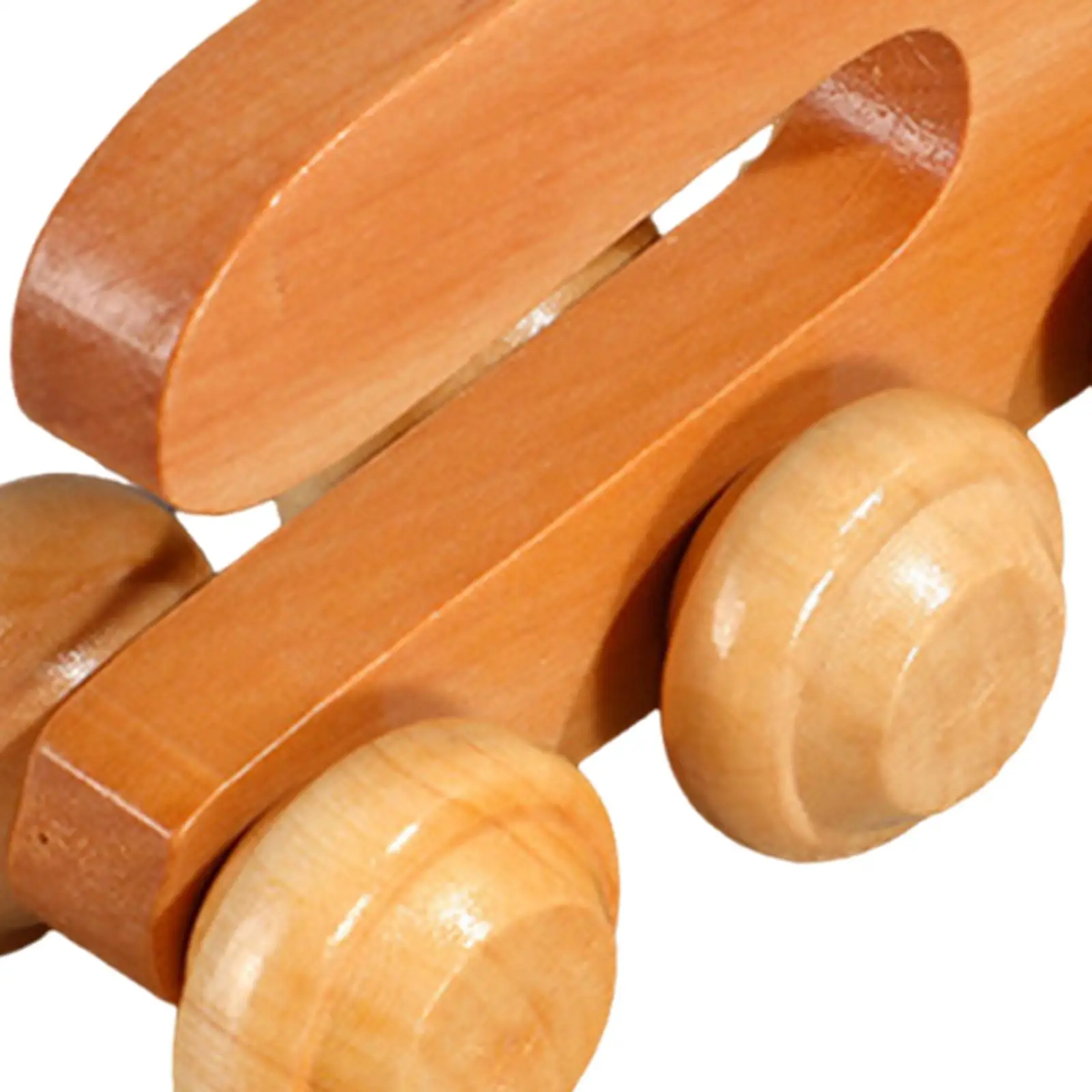 Manual Wooden Massager Stick Multipurpose Roller for Arm Leg Back Foot and Neck Support Massage Gadget