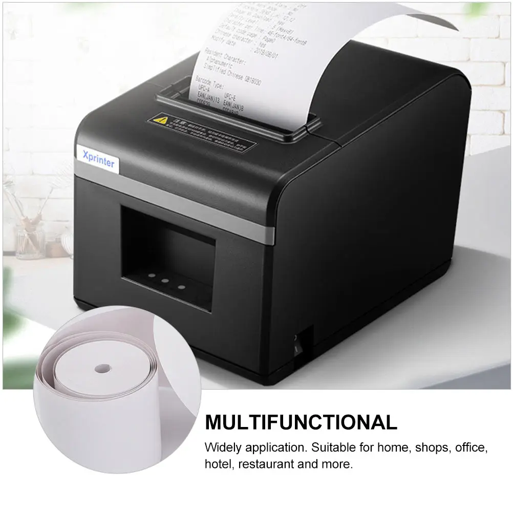 80 Rolls 7x30MM Thermal Receipt Paper For All Mini Inkless Wireless Thermal POS Receipt Bill Printer Paper Roll