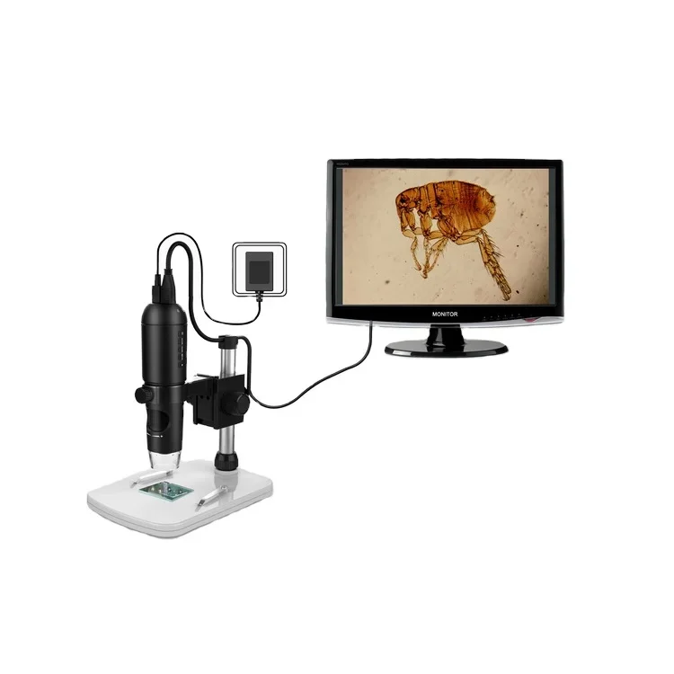 BestScope BPM-1080H 10x-200x Portable HD Digital Microscope for Education and Industrial Inspection