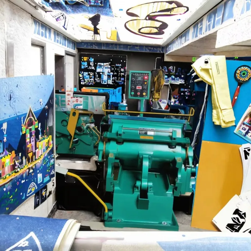 High Precision Roll Feeding Paper Cup Die Cutting Equipment for Packaging Industry
