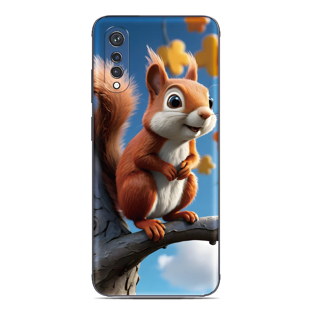 السنجاب مضحك قضية الهاتف آيفون 17 16 15 12 11 برو ماكس الهواء 16e X XS XR 7 زائد SE SE2 2020 SE3 2022 آي بود تاتش 7 6 5 غطاء #6