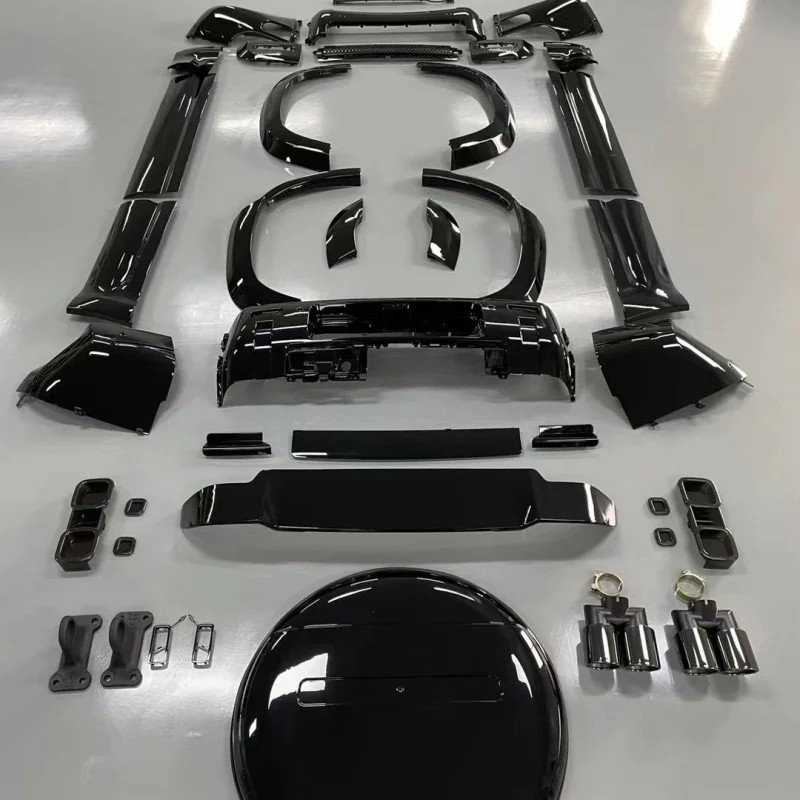 

GIANT Suitable for 2023 New Land Rover Defender Modification Upgrade Obsidian Big Surround Front Bumper Rear Bumper Exterior Par