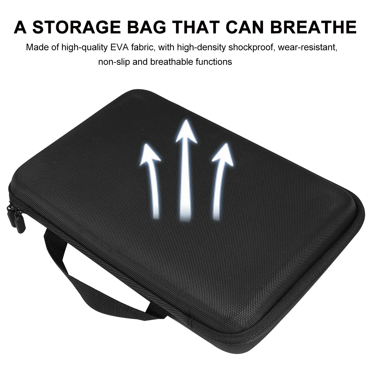 

Sports Camera Large Storage Bag Eva Zipper Case Durable Portable for Hero8 Protection