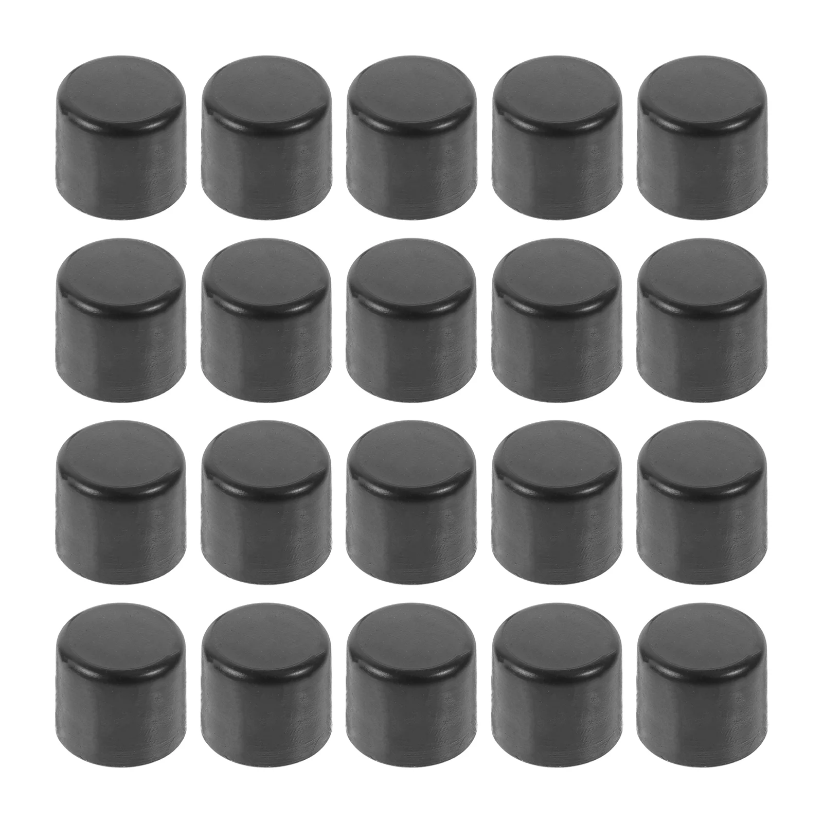 

20pcs Foosball Machine Caps Replacement End Caps for 0 7m Table Football Rod Covers Gaming Accessories