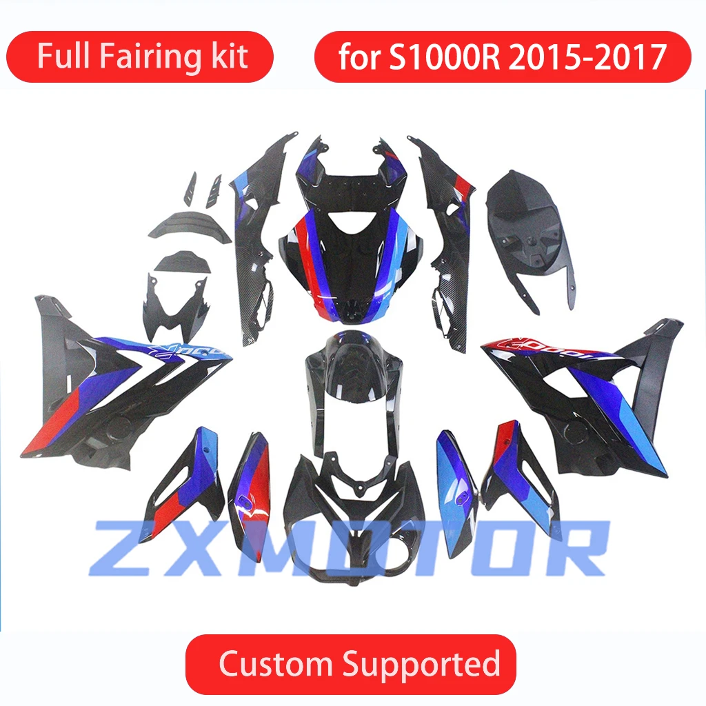 For BMW S 1000R 2015 2016 2017 Aftermarket Fairing Set Panel Kit S1000R 15 16 17 ABS Injection Motorcycle Parts Fairings