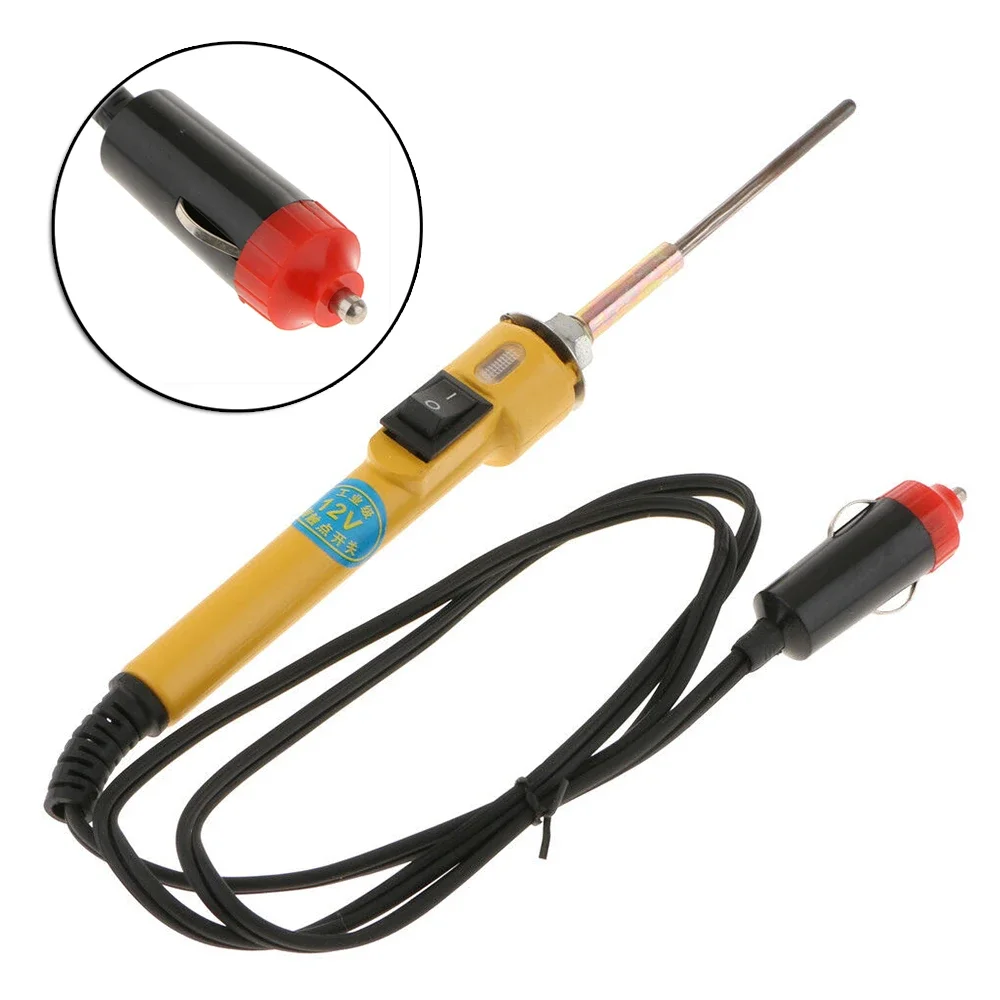 

Electric Soldering Iron 12V Soldering Iron Quick Heating Power Tool External Heating Handle Heat Pencil Welding Repair Tools