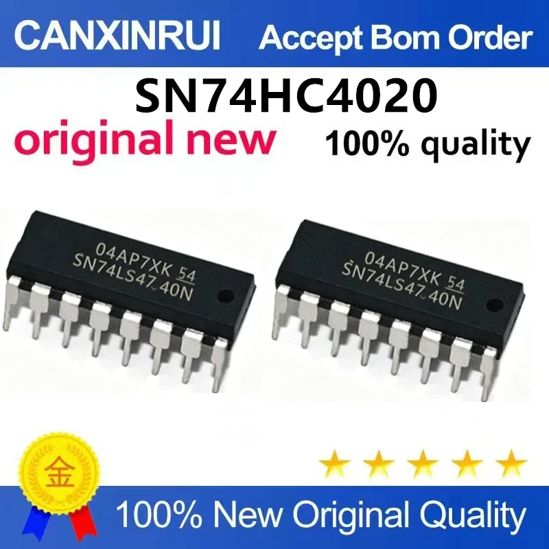 （5pcs-10pcs）Brand new original SN74HC4020 DIP-16 binary counter