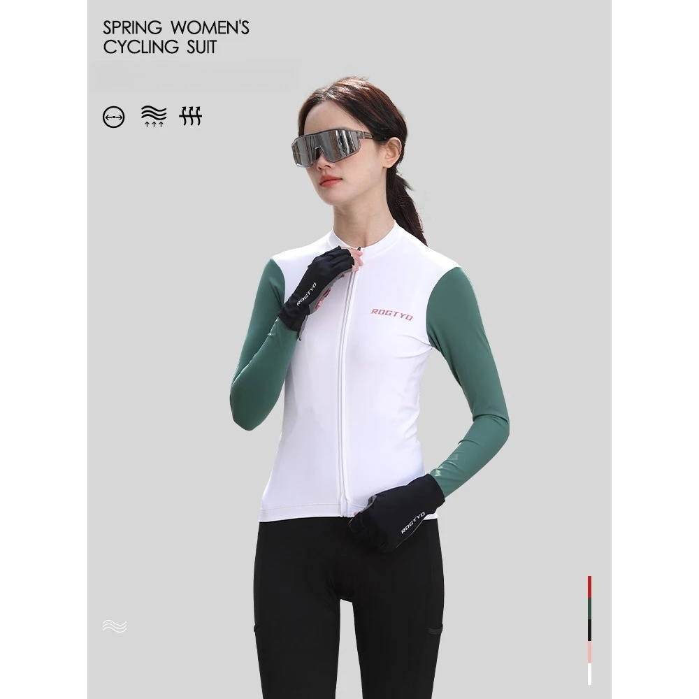 

Велосипедный костюм с длинными рукавами, профессиональный легкий дорожный велосипед, весенне-осенний горный велосипед, быстросохнущий дышащий стиль