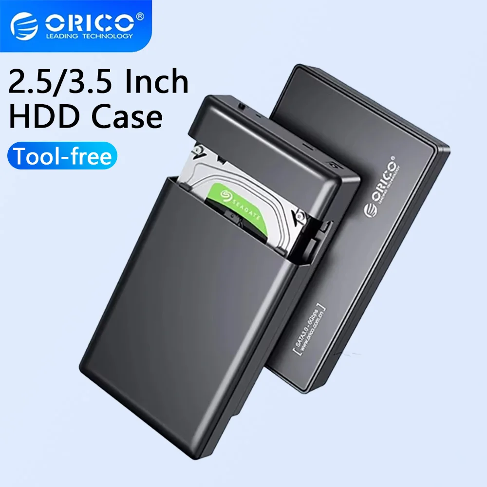orico-25-35インチ外付けハードドライブhddケース-sata-to-usb-30アダプター-25-35インチssdディスクケース-hddドック-ハードドライブエンクロージャ