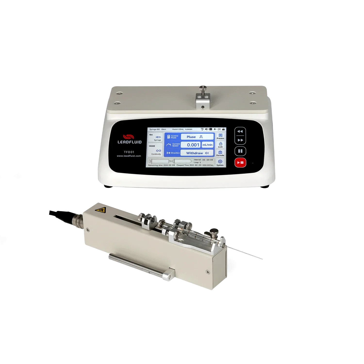 2025TFD01-01 Laboratory Syrin-ge Pump Single-Channel Split Style Micro Pump