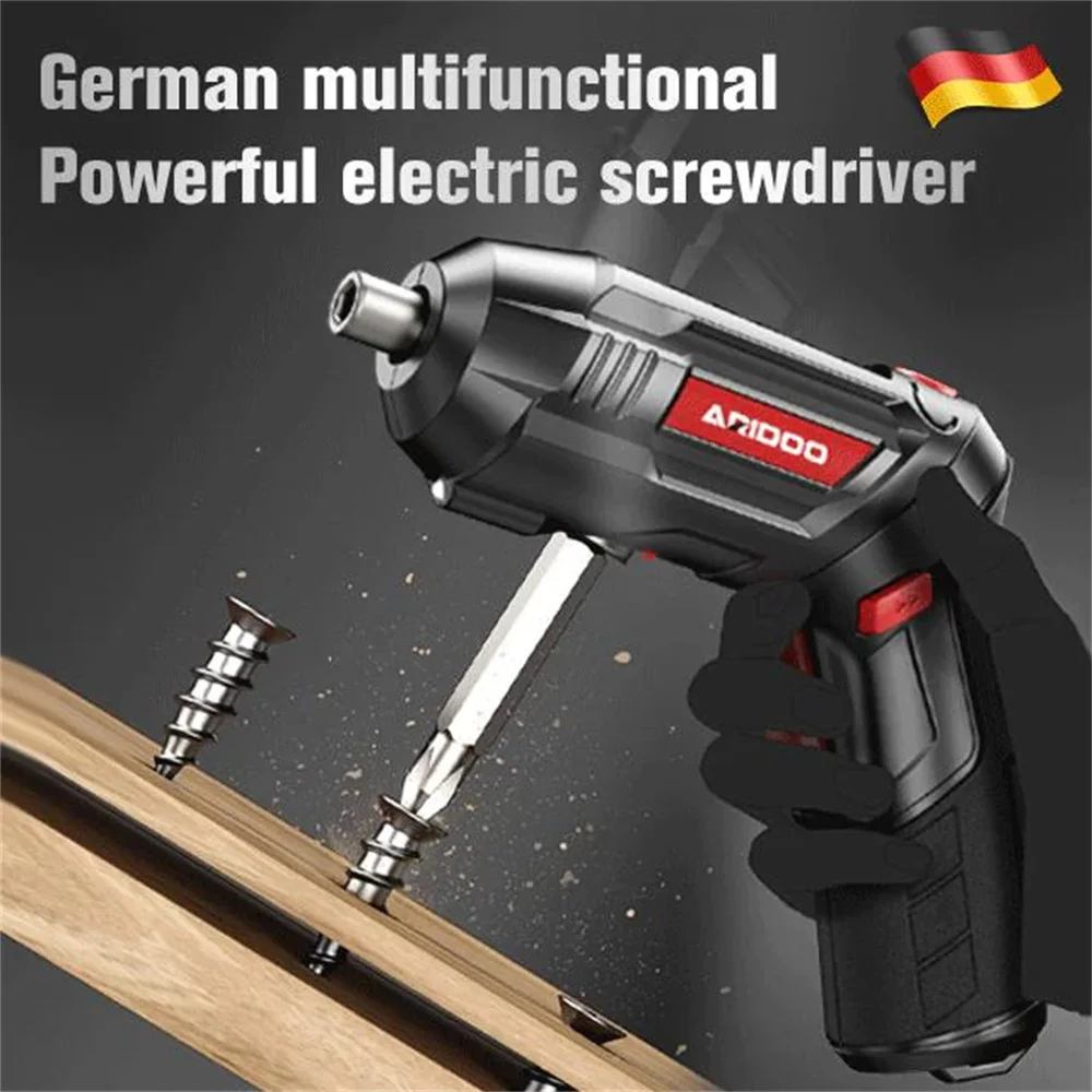 Multifunctional And Powerful Electric Screwdriver  Portable Cordless Drill Screwdriver Rechargeable Electric Drill Power Tools