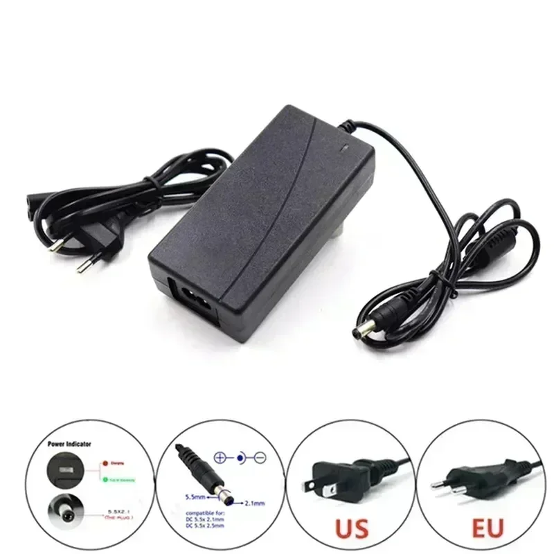 ใหม่ จักรยานไฟฟ้า 60V 100000 mAH100Ah 16S2P 18650 แบตเตอรี่ลิเธียมไอออน E-Bike สกู๊ตเตอร์ BMS + 67.2V Charger