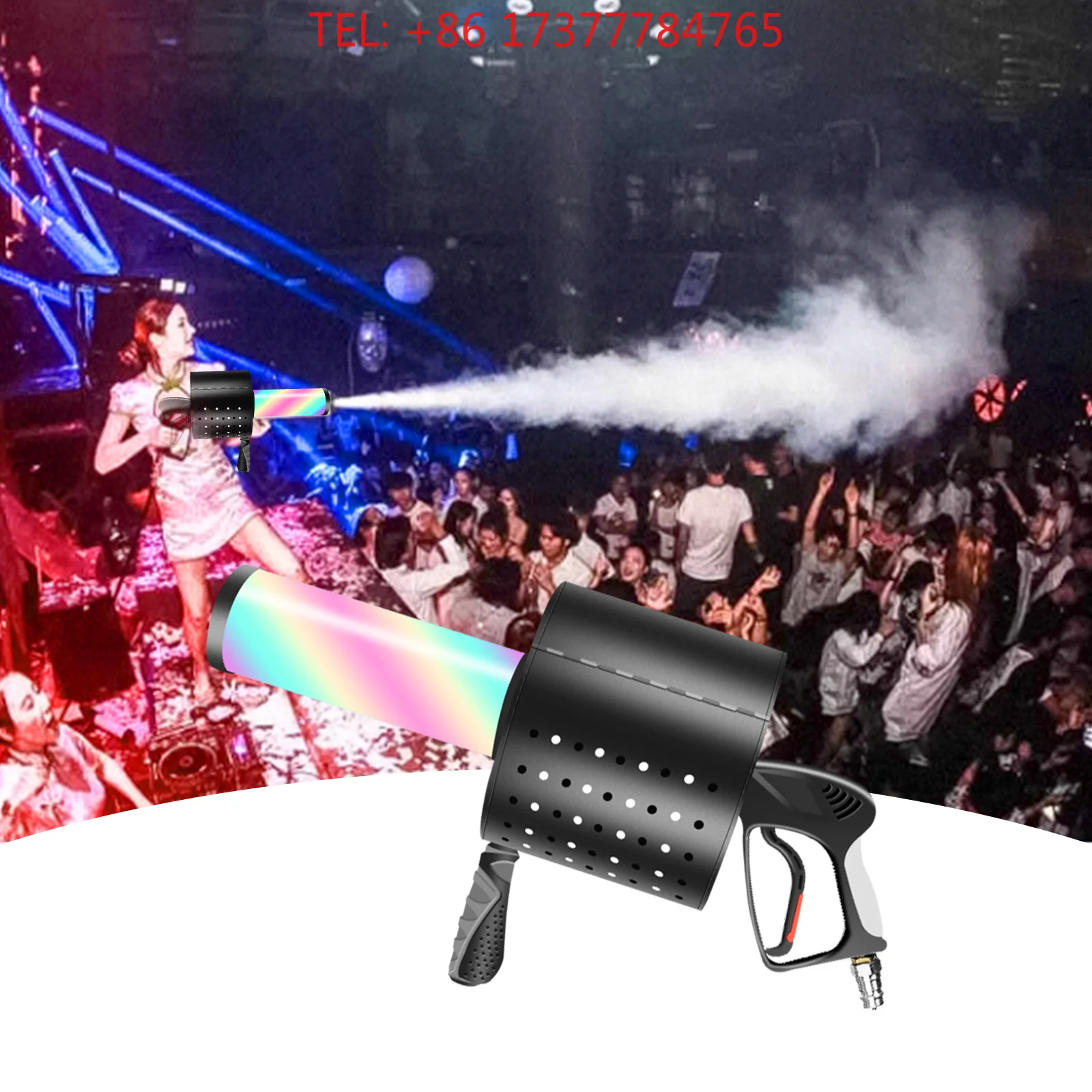 Factory direct sales of carbon dioxide confetti machine, dry ice spray