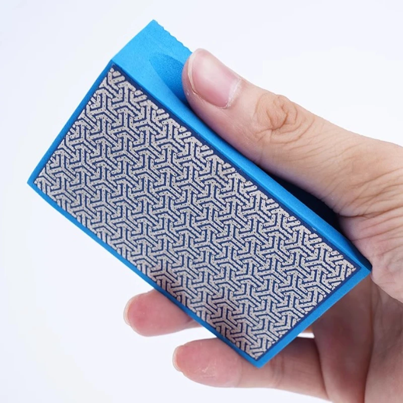 New Pottery Tool Emery Material Finished Ceramic Bottom Sponge Porcelain Corner Burr Polishing Tool Easy To Clean and Reusable