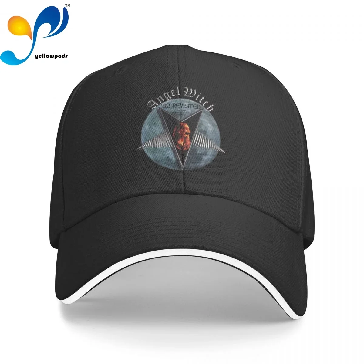 

Unisex Cotton Cap For Women Men Angel-Witch Fashion Baseball Cap the metal band Adjustable Outdoor Streetwear Hat