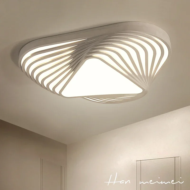 New Design modern ceiling light DIY triangle  led bedroom ceiling lamp   living room lampara home indoor use