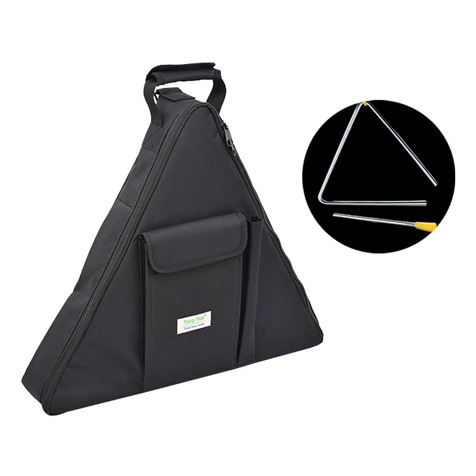 

Triangle Percussion Instrument Storage Bag Portable Gig Bag for Concert