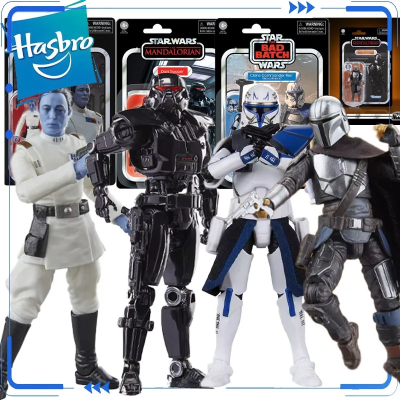 ハスブロ本物のスターウォーズアニメフィギュアマンダロリアングランドアドミラルスローンアクションフィギュアおもちゃ男の子女の子ギフトモデル