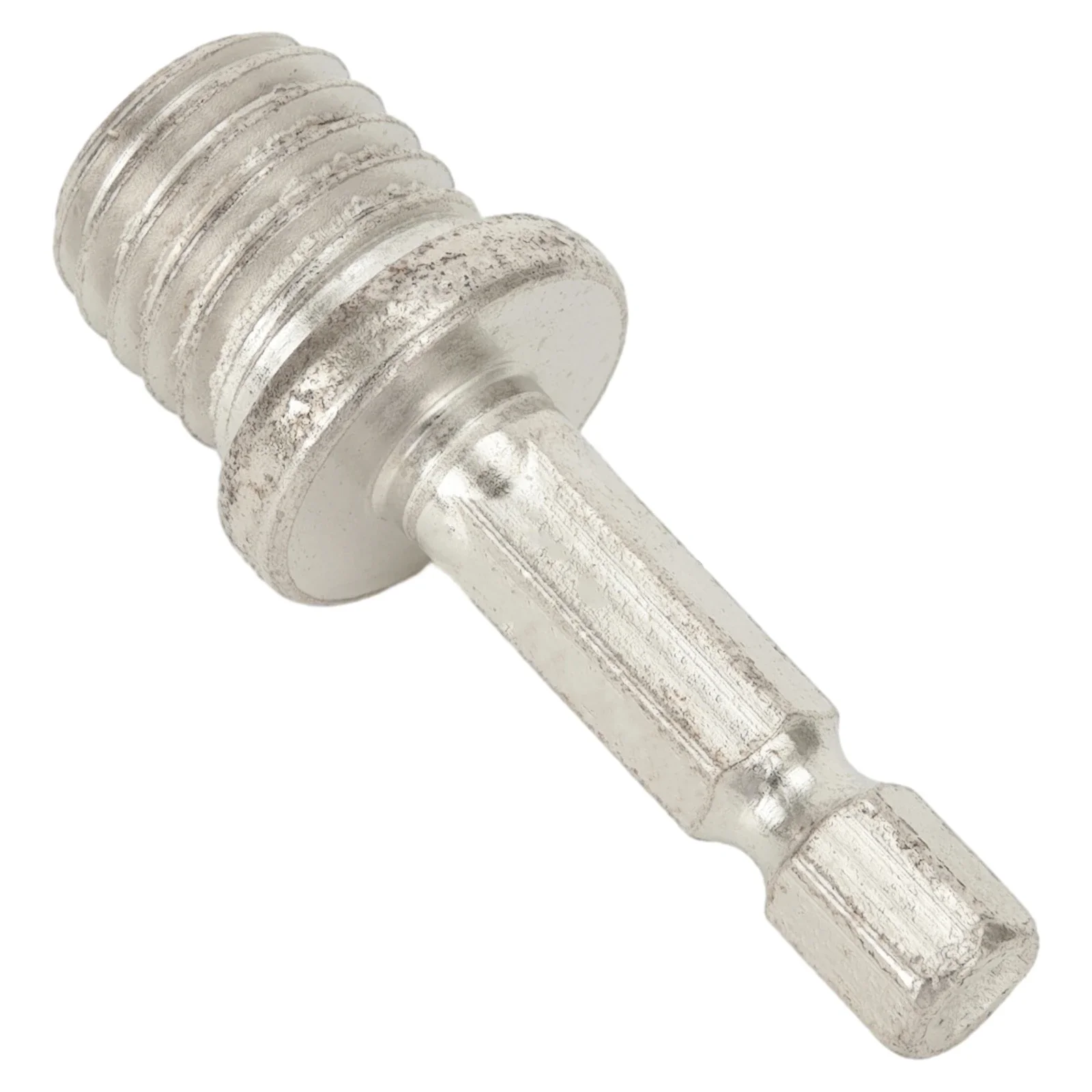 Adaptateur de mandrin de perceuse hexagonale, disque de polissage, tampon de ponçage, tournevis, perceuse électrique, connexion, 1/4 ", M14, le plus récent, 4 pièces