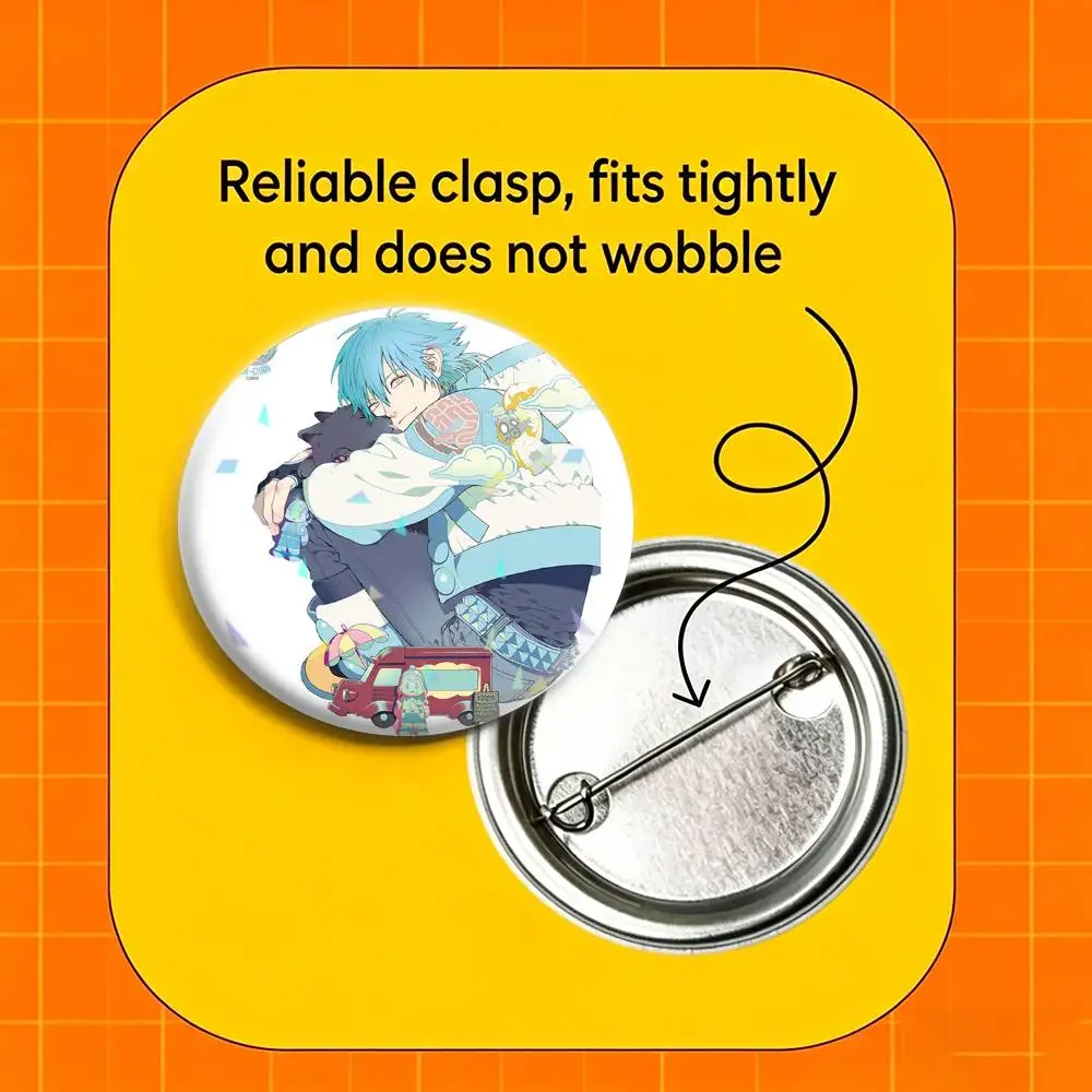 Aoba Seragaki D-DRAMAtical 32/44/58mm Handmade Pins Round Brooch Badge Backpacks Clothes Jewelry Gifts