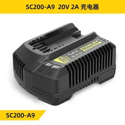 Lithium Battery Charger for Stanley  Li-Battery SC200-A9 20V 2A Power Tool Accessories