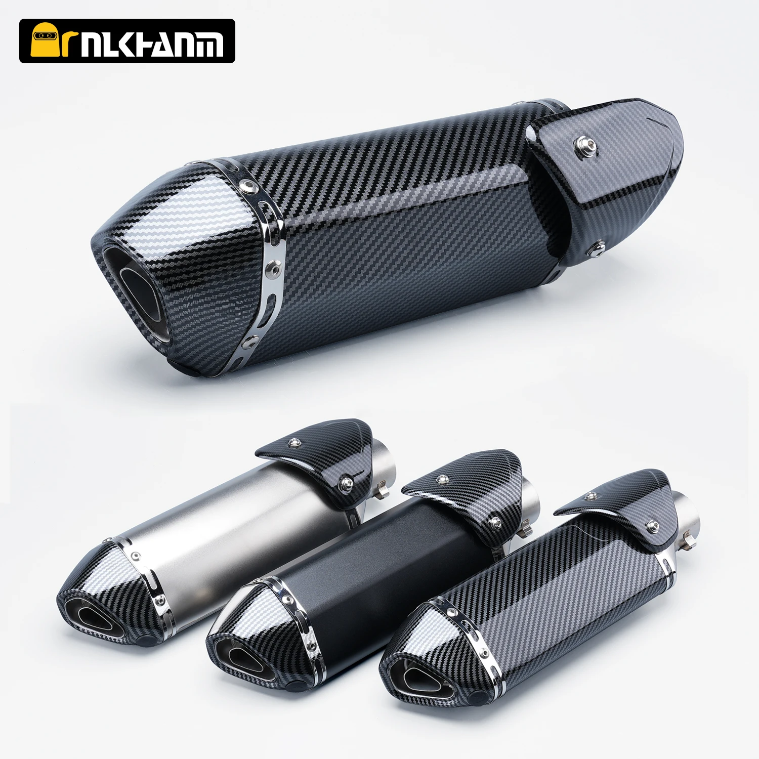 

Универсальный 51-мм глушитель для мотоцикла со съемным DB-киллером для NMAX, TRK502, GSR600, CB400, GY6, R1, R3, R6