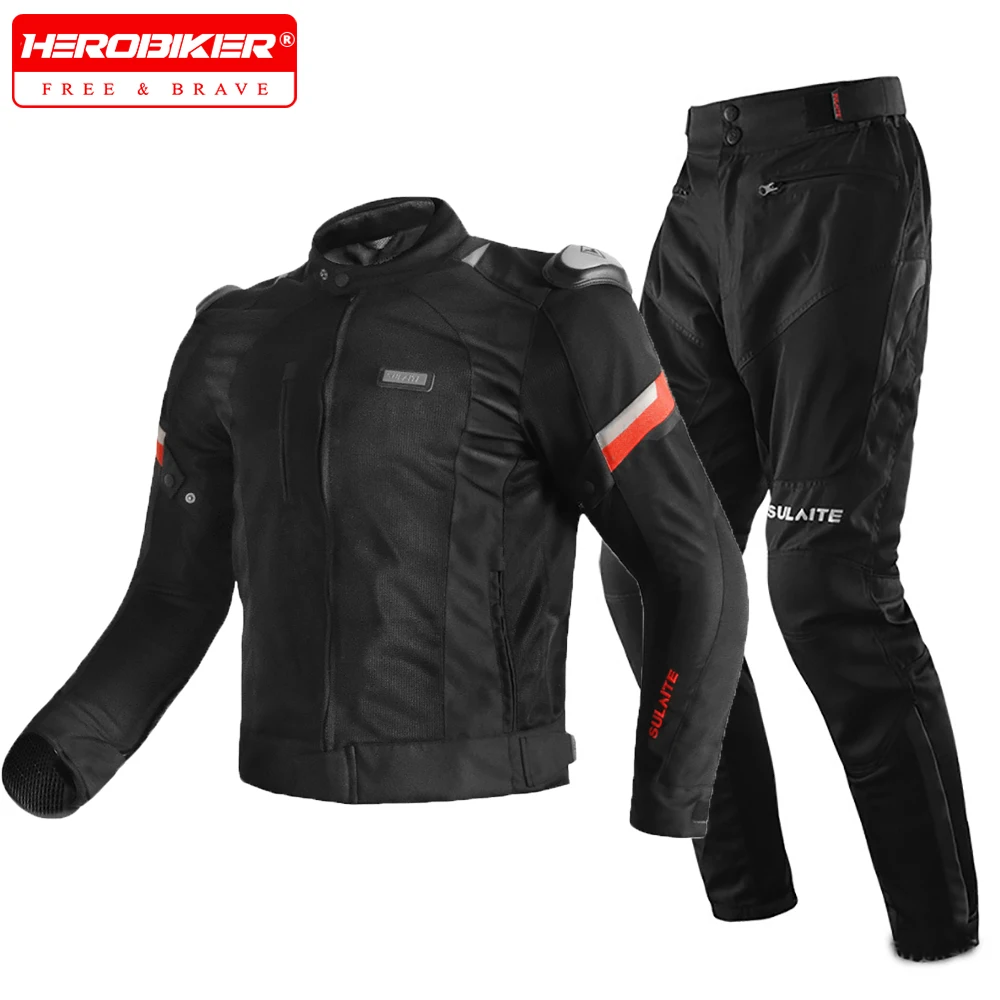 

Breathable Mesh Motorbike Jackets Outdoor Windproof Motorcycle Jackets Reflective Moto Jackets Equip