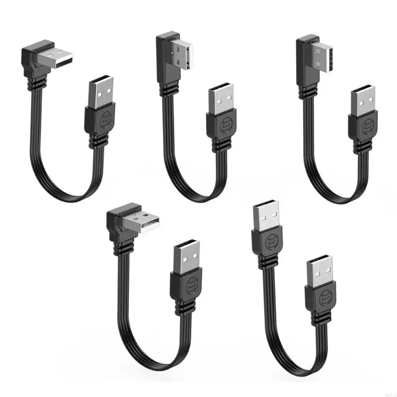 Q6PA USB 2.0 Một nam sang dây cáp nam hỗ trợ chuyển dữ liệu Sạc tốc độ cao