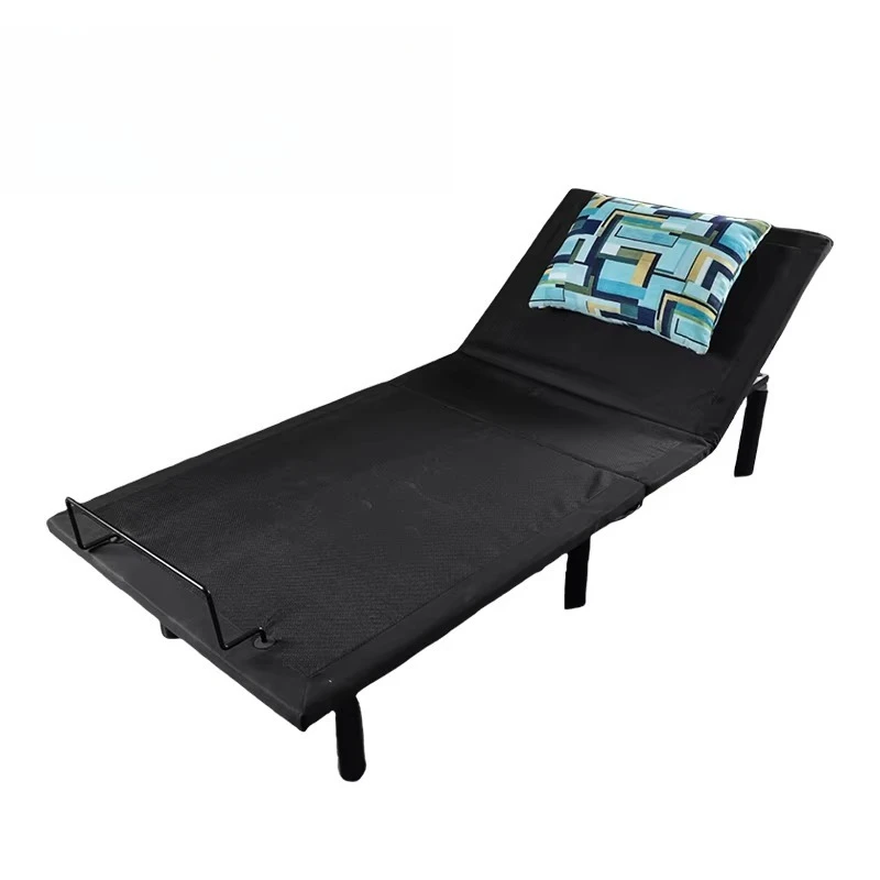 Foldable Remote Control Smart Furniture Bed Metal Bed Frame Lift Electric Adjustable Bed for Hotel Home - view 3