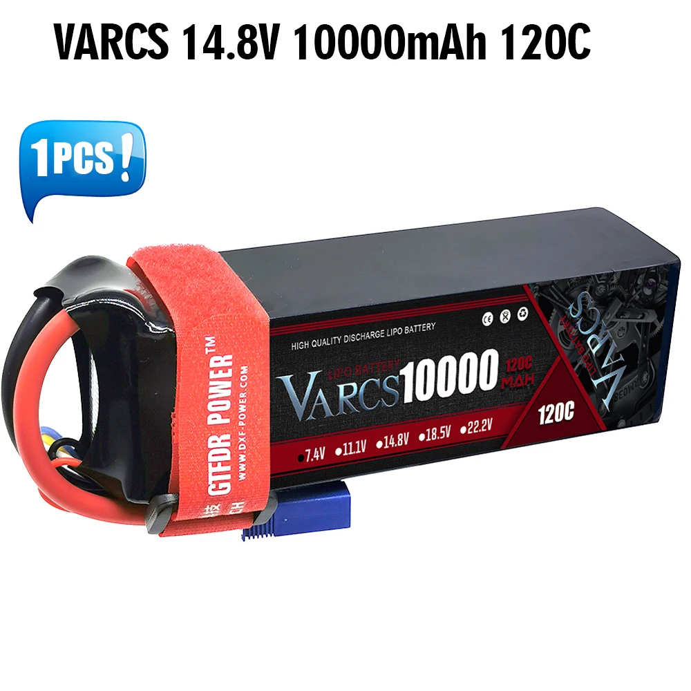 VARCS 4S 14.8V 10000mAh Lipo Battery 15.2V 22.2V 11.1V 7.4V 6S 3S 2S 6500mAh 7000mAh 8000mAh 8400mAh 9200mAh 5200mAh for RC Car