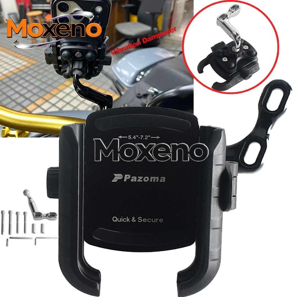 Motorcycle Phone Holder For Harley Nightster Sportster LiveWire Pan America Kawasaki Vulcan Yamaha V Star Bolt XSR700 XSR900