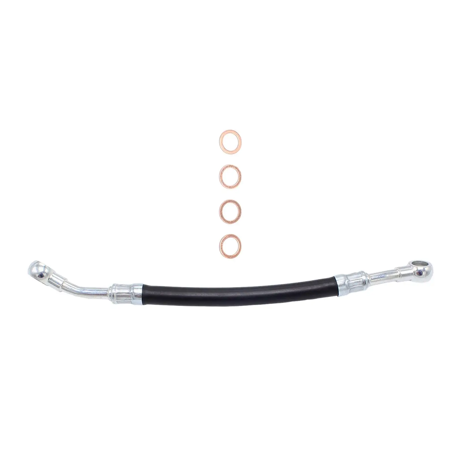 Oil Supply Line Hose 11361705532 Spare Parts Accessory with Seal Washers Direct Replaces for 2001-2005 330i E46 E36 E85 E53