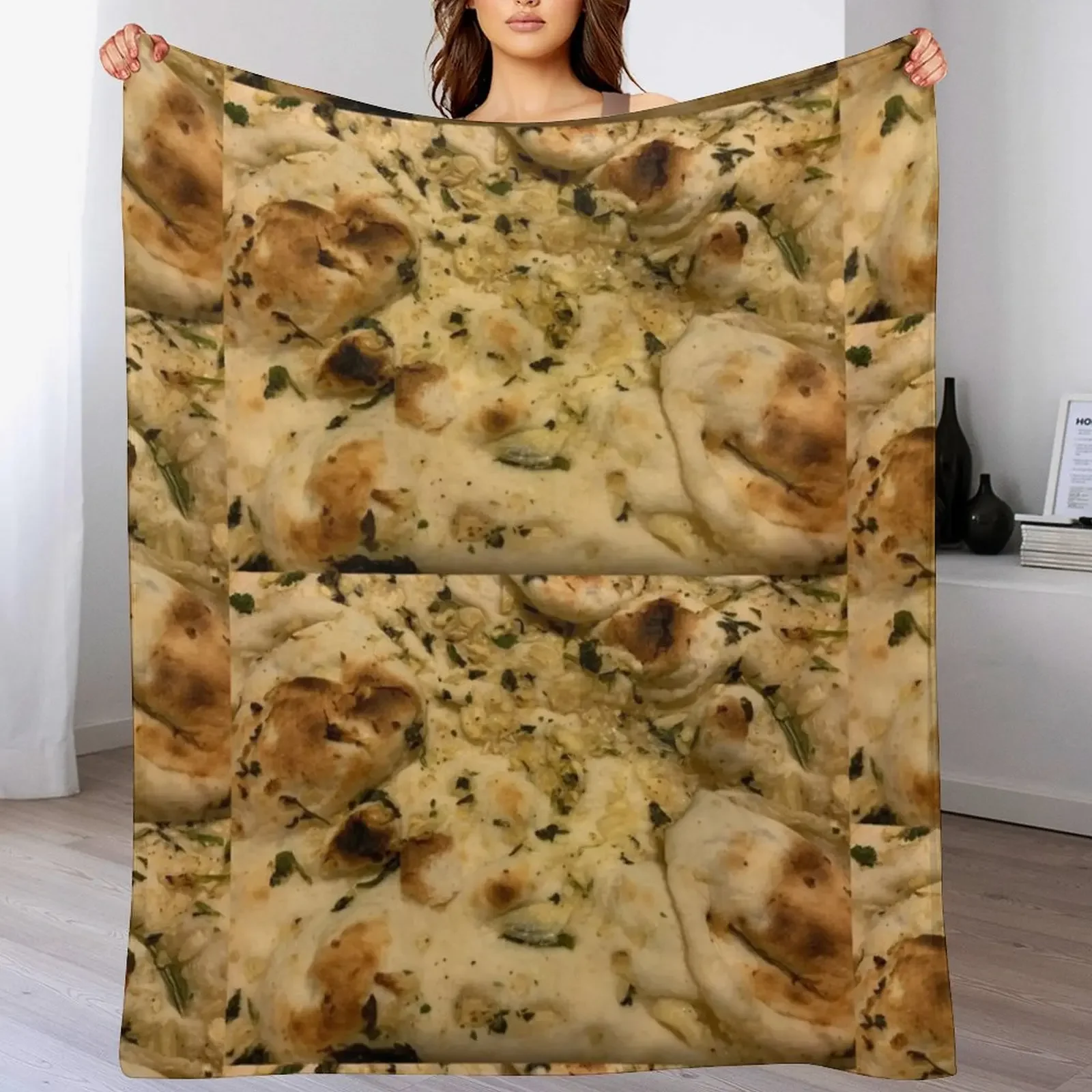 

Garlic Naan Throw Blanket Tourist Quilt Blankets For Bed Blankets