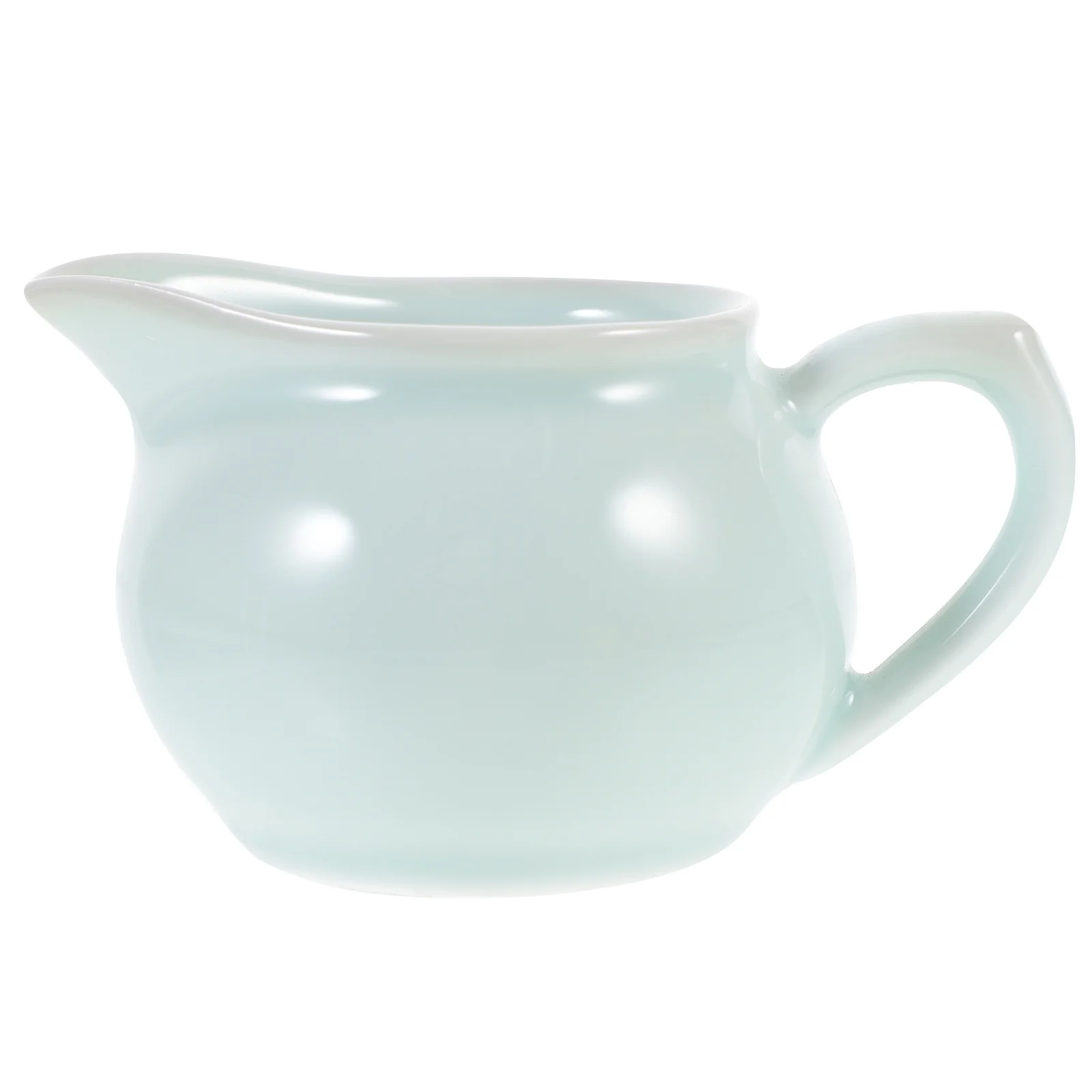 

Small Ceramic Milk Jug Lightweight Creamer Pitcher for Coffee Syrup Gravy Serving Ceramic Cup