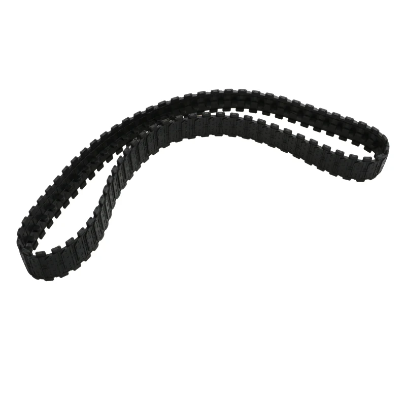 KOMBIUDA Chenilles en Caoutchouc pour Char Télécommandé, Piste de Robot à Monter Soi-même, Kit 4 Pièces, pour Modélisme et Bricolage, Accessoires de Réparation, Utilisation en Extérieur